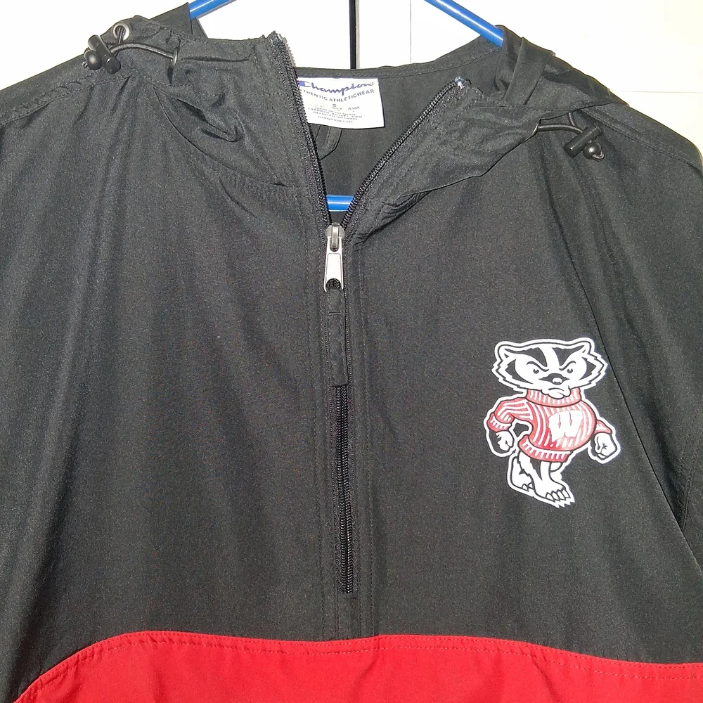 Champion Men's Black and Red Jacket